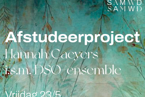 Afstudeerproject Hannah i.s.m. DSO ensemble