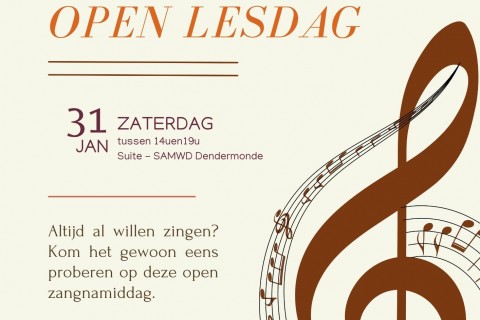 Open lesdag Zang